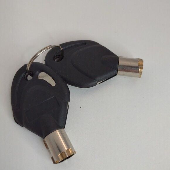 set of keys to Anbau Universal CNC Bike Motorcycle Handlebar Lock Brake Lever... - Picture 2 of 15